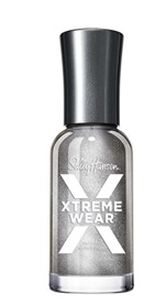 1-1 A Fashion Lady Sally Hansen Xtreme Wear Nail Polish In Silver Storm