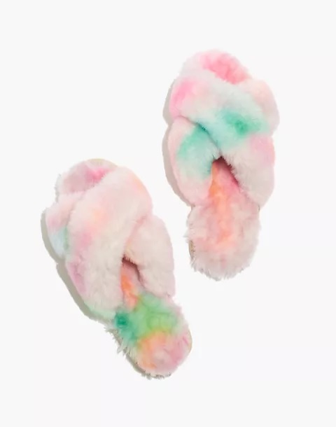 EMU Australia Shearling Mayberry Tie-Dye Slippers Slippers For Home