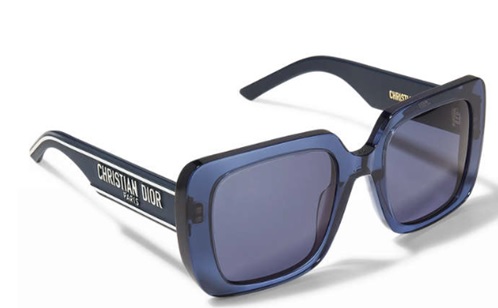 5-1 A Fashion Lady Dior Wildior 55mm Square Sunglasses